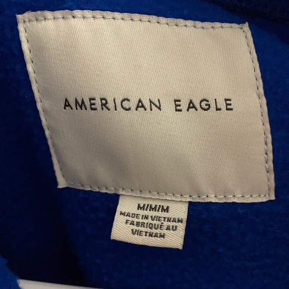 American Eagle Fleece Quarter-Zip Pullover - Picture 3 of 4